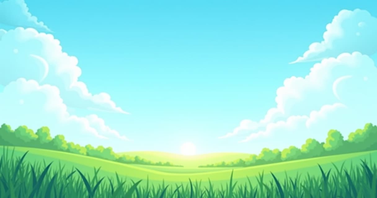 Siebenschläfer: sonniger Sommerhimmel